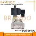 3/4&#39;&#39; Normalde Açık Paslanmaz Çelik Solenoid Valf 220VAC