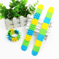 Partihandel spiky slap armband spiky silikon slapband