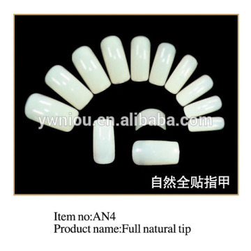 500 Pcs Natural French Full Cover Acrylic Design Nails Tips