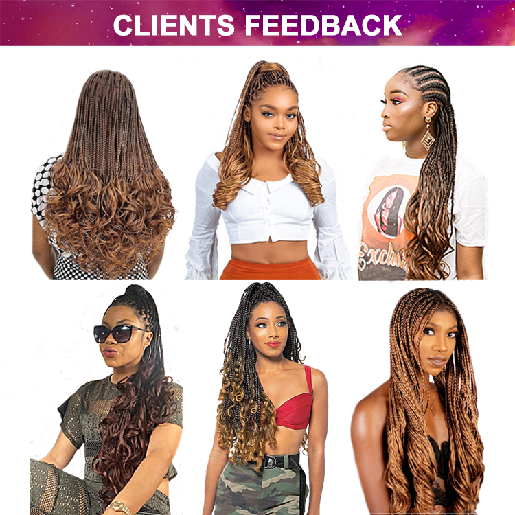 Free Sample Yaki Pony Style Wavy Crochet Braid Spiral Loose Wave Hair Extensions French Curls Synthetic Curly Braiding Hair