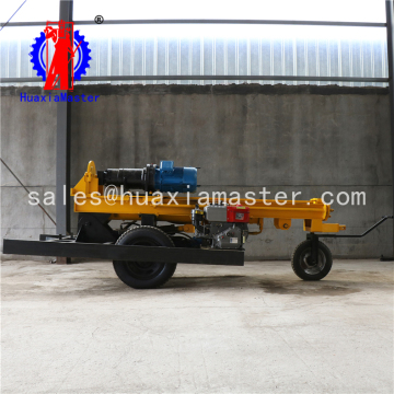 KQZ-180D air compressor drilling rig hard rock pneumatic drilling rig