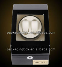 rotating watch key locked wooden boxes