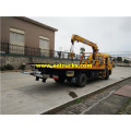 DFAC 4ton Tow Wrecker Veículos montados Guindastes