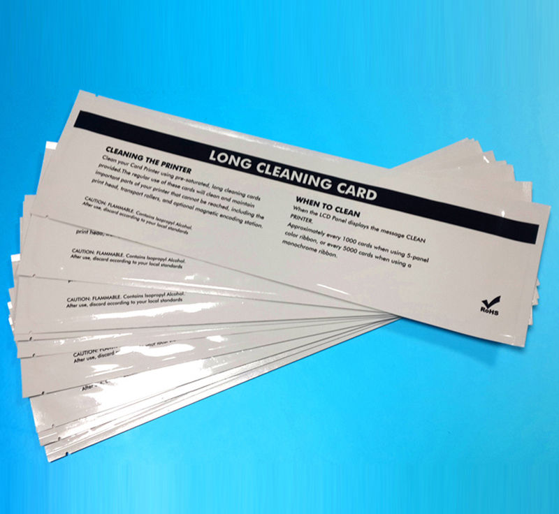 105912-912 zebra printer cleaning cards