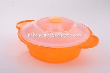 2014 hot selling silicone microwave rice steamer, silicone microwave steamer