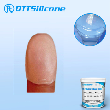 Liquid silicon/silicone rubber for silicone pieces/human skin