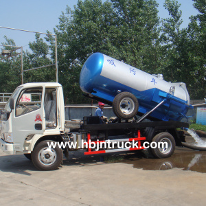 3000 Liters Small Sewer Cleaning Truck