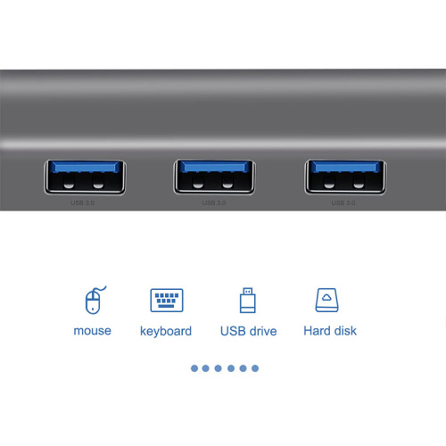 High Speed Type-c To USB3.0 DP AUDIO Converter