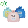 Qwl Shape Silicone Coin Bag Cartton Round Torebka