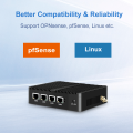 4 LAN Gigabit Ethernet Mini PC Firewall Router