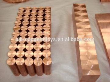 Hot nozzles material CuCr Copper bars CW105C