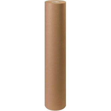 Medium-Heavyweight Brown Kraft Paper Rolls for Packaging