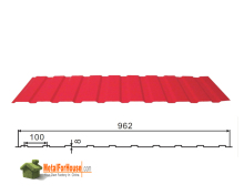 Galvanized roofing tile