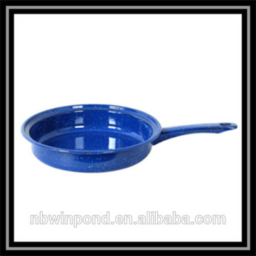 Enamel camping pan, carbon steel cooking pan