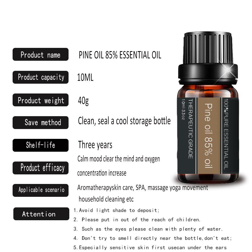 85% Pine Essential Oil Therapeutic Grade untuk Pijat