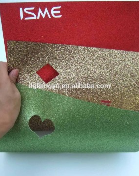 scrapbook glitter paper