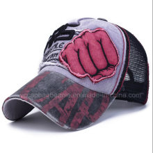 6 Panel Washed Trucker Cap, Washed Mesh Baseball Cap