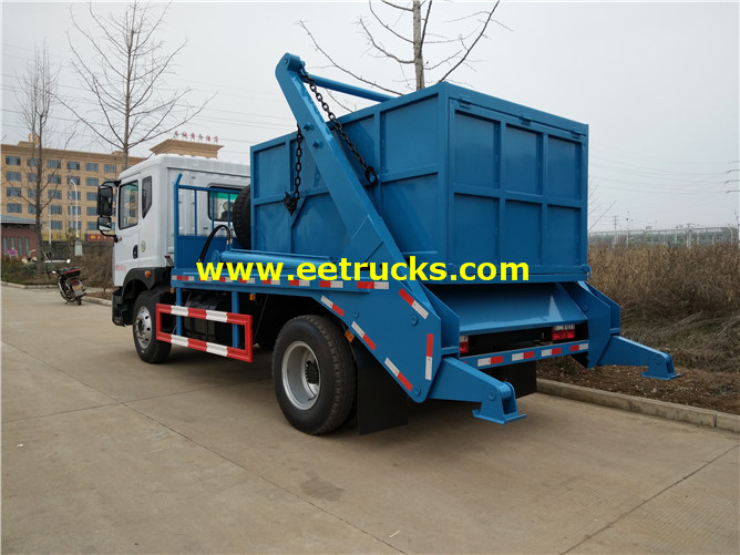 Swing Arm Refuse Truck