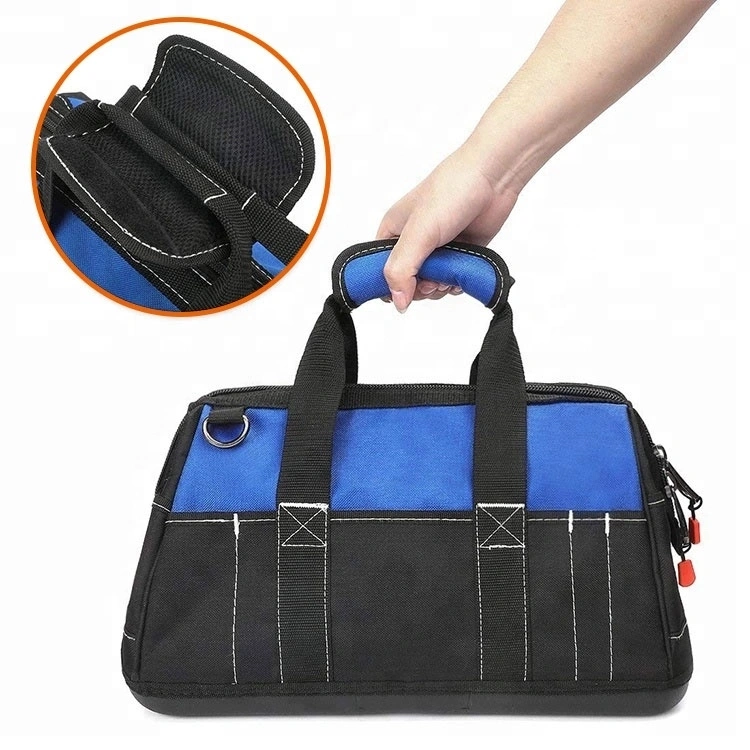 Factory Directly Durable Large Compartment Electrician Tool Bag Waist Tool Belt Bag