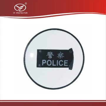 round anti riot shield / polycarbonate shield/police round shield