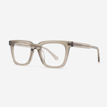 Square facade Acetate Unisex Optical Frames