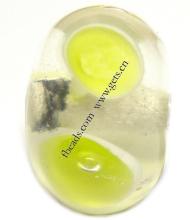 Gets lampwork 14k yellow gold ring estate