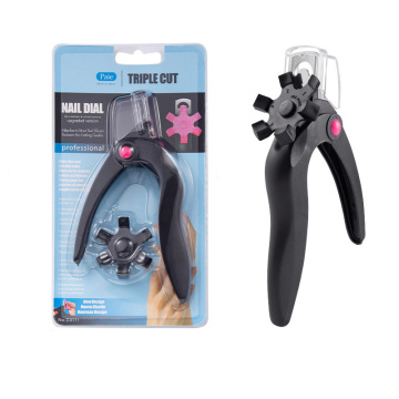 Wholesale White and Black Rose Stainless Steel Nail Tip Cutter