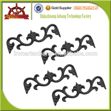 wrought iron leaves forged iron leaves 4188