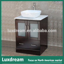 36'' bathroom vanity units cabinet with vessel sink