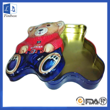 Pretty Cute Bear Shape Metal Gift Boxes