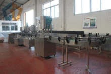 Pressure filling line