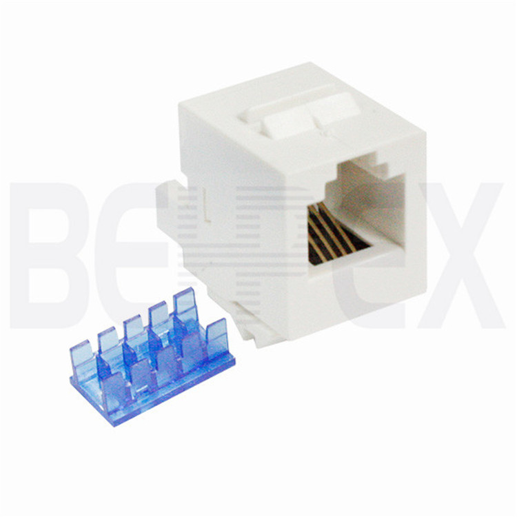 RJ45 Cat5e Cat6 Cat6a Metal Boot Commscope Keystone Jack