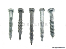 Square Head Lag Screw | Fetter Drive Pilot Point | IEEE C135.80 & CSA C83 |Utility Pole Fastener