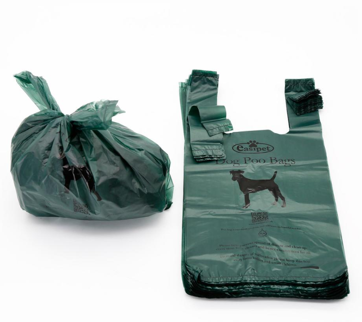 حقيبة نفايات بلاستيكية قابلة للتحلل