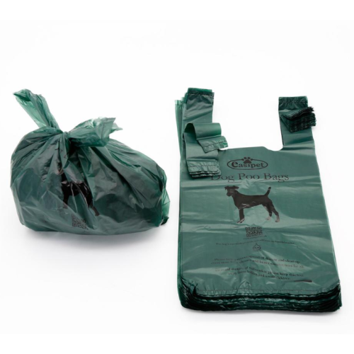 Bolsa de residuos de mascotas biodegradables de plástico