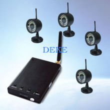 Indoor / Outdoor 2.4ghz Wireless Camera With Receiver , Usb 2.0