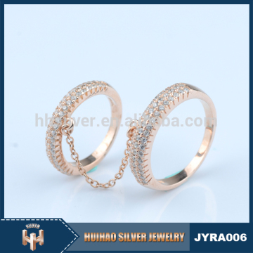 factory wholesale cheap 925 silver saudi gold jewelry ring