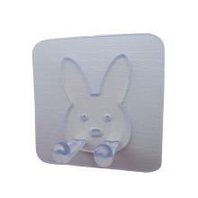 Rabbit Plug Multifunctional Sticky Hook: Traceless, Viscose Finishing Double Hook - No Punching Required