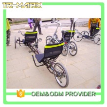 Service supremacy professional 3 wheeled recumbent bicycles