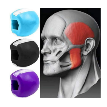 BPA Free Silicone Jawline Exercise