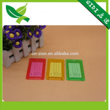 Travel plastic luggage tag