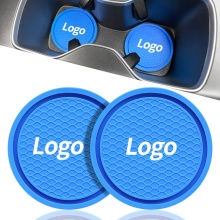 Customized Logo Auto Car Cup Mat - Cup Holder Mat for Drinking