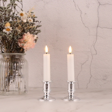 Home decoration Paraffin Timer Smooth surface Led