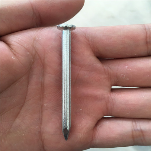 Galvanized steel concrete nail used for construction