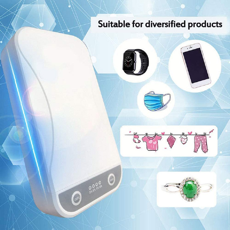 99% Kill Bacteria Uv Helmet Phone Sanitizing Box