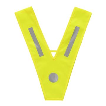 100% polyester Children's safety vest with V shape