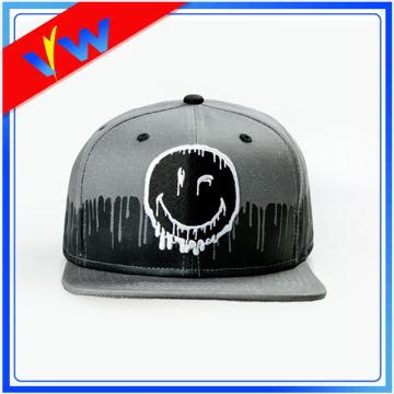 Custom Cotton Applique Logo Snapback Cap