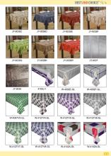 Best and Choice Vinyl tablecloths by williams sonoma