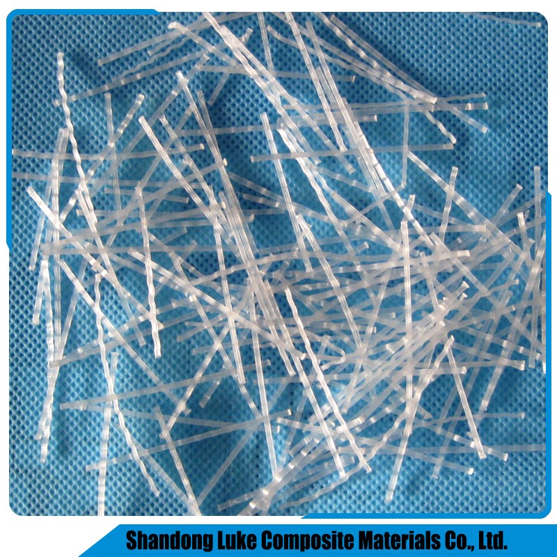 Plastic PP Embossed Macro Fiber For Concrete Reinforced