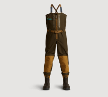 ATM 4 Layers Brown Color Breathable Hunting Waders With Waterproof Zipper